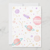 Meisje Twee op het Maanverjaardagsfeestje Kaart (Achterkant)