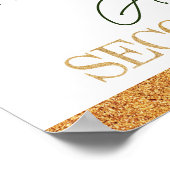 Meisje Tweede verjaardag St Patrick's Day geperson Poster (Hoek)