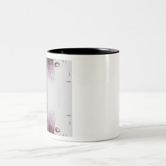  meisje tweekleurige koffiemok (Center)