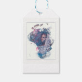 Meisje uit Afrika Cadeaulabel (Voorkant)