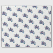 Meisje uit Afrika Cadeaupapier (Vlak)