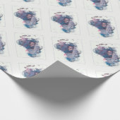 Meisje uit Afrika Cadeaupapier (Hoek)