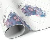 Meisje uit Afrika Cadeaupapier (Rol Hoek)