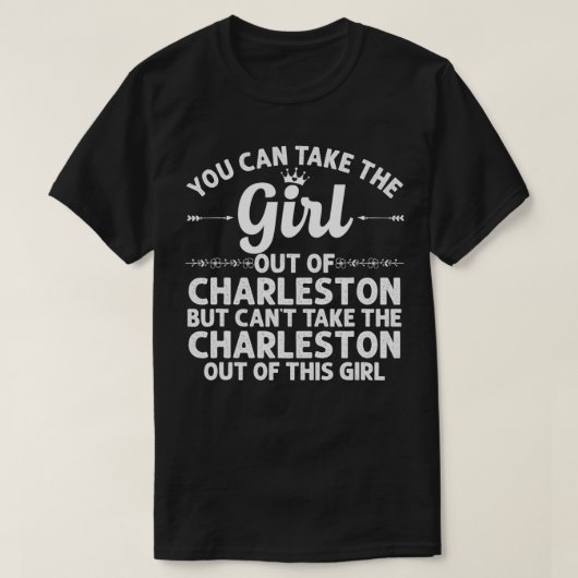 Meisje uit CHARLESTON SC SOUTH CAROLINA Gift Funn T-shirt (Design voorkant)