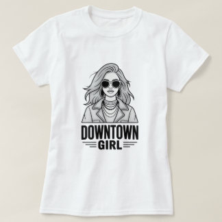 Meisje uit de binnenstad t-shirt