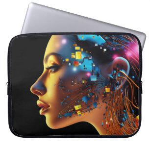Meisje uit de buitenste regionen  laptop sleeve