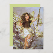  meisje uit de jaren dertig in een bloesems (Voorkant / Achterkant)