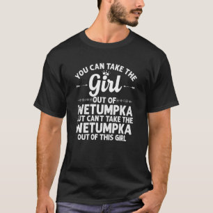 Meisje uit de Wetumpka Al Alabama Funny Home Roots T-shirt