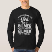 Meisje uit Gilmer Tx Texas Funny Home Roots Usa T-shirt (Voorkant)