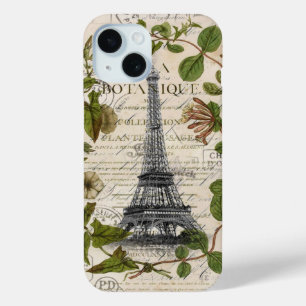 meisje uit liefde parijs - eiffeltoren iPhone 15 case