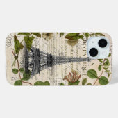 meisje uit liefde parijs - eiffeltoren Case-Mate iPhone case (Achterkant (horizontaal))