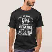 Meisje uit McGEAGE Ar Arkansas Funny Home Roots T-shirt (Voorkant)
