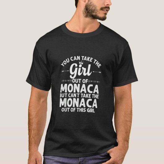 Meisje uit Monaca Pa Pennsylvania Funny Home Roo T-shirt (Voorkant)