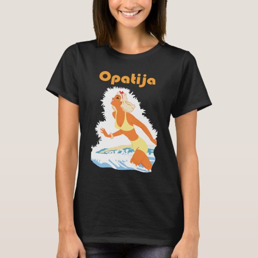 Meisje uit Opatija T-shirt (Voorkant)