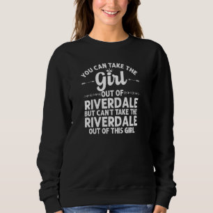 Meisje uit Riverdale Ga Georgia Funny Home Roots Trui