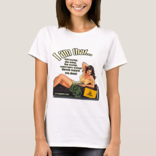 Meisje uitzetten t-shirt
