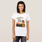 Meisje uitzetten t-shirt (Voorkant volledig)