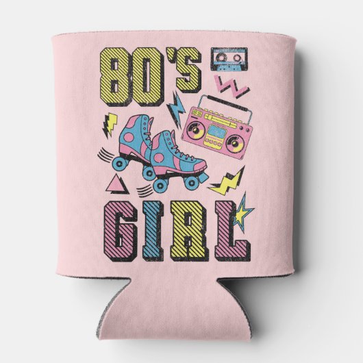 Meisje van 80 blikjeskoeler (Achterkant)