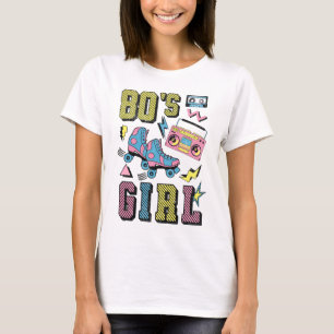Meisje van 80 t-shirt