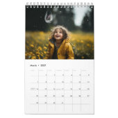 Meisje van alle seizoenen kalender (Mar 2027)