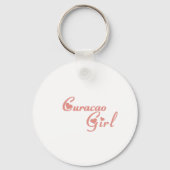 Meisje van Curaçao Sleutelhanger (Voorkant)