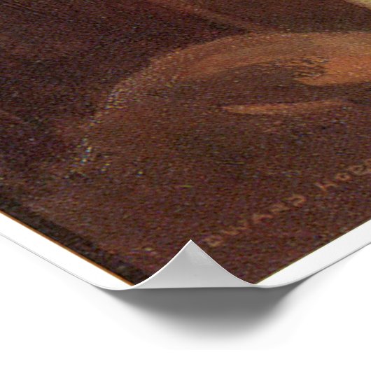 Meisje van de naaimachine Edward Hopper Poster (Hoek)