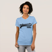 Meisje van de politieagent t-shirt (Voorkant volledig)