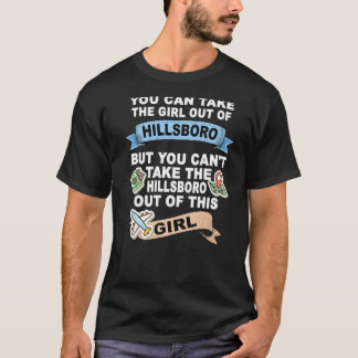 Meisje van de stad Hillsboro T-shirt