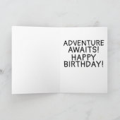 MEISJE VAN DE TWEEDE DAG IN DE AUTO ADVENTURE BIG KAART (Binnen)