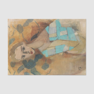 Meisje van Eydtkuhne, H.Schjerfbeck Tissuepapier
