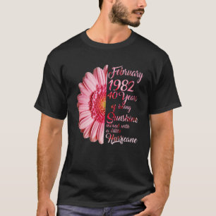 Meisje van februari 1982, 40ste soennitische orkaa t-shirt
