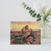 Meisje van het Briefkaart van Blackbird Field (Staand voorkant)