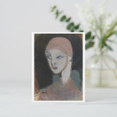 Meisje van het eiland Schjerfbeck Briefkaart (Staand voorkant)