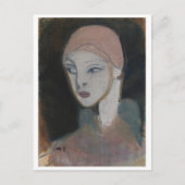 Meisje van het eiland Schjerfbeck Briefkaart (Voorkant)