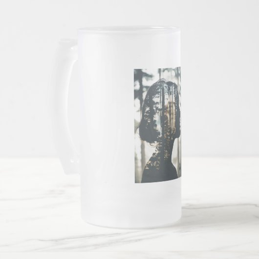 Meisje van Natuur Mok (Voorkant links)