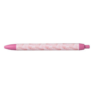 meisje van roze Floral Zwarte Inkt Pen