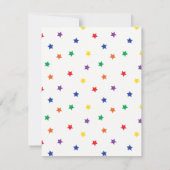 Meisje van Unicorn Pool Float Kinderen van Birthda Kaart (Achterkant)