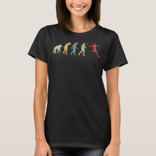 Meisje van voetzoeker t-shirt
