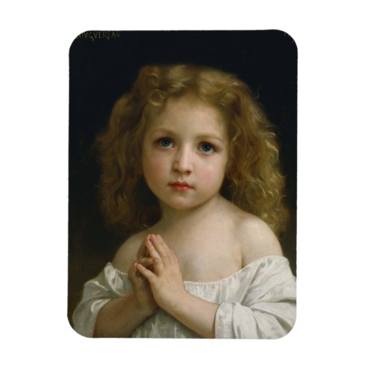 Meisje van William-Adolphe Bouguereau Magneet (Verticaal)