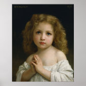 Meisje van William-Adolphe Bouguereau Poster (Voorkant)
