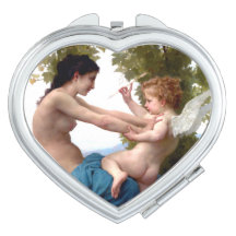 Meisje verdedigt zichzelf tegen het schilderen van