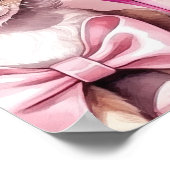 Meisje Verjaardag Glam Make-up Welkom Poster (Hoek)