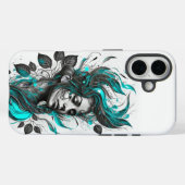 Meisje verlaat artistieke iPhone 16-hoesje Case-Mate iPhone Case (Achterkant (horizontaal))