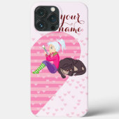 Meisje verliefd Case-Mate iPhone case (Achterkant)