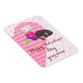 Meisje verliefd magneet (Rechterzijde)