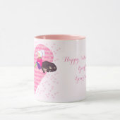 Meisje verliefd mok (Midden)