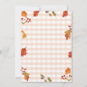 Meisje verliefd op kleding Baby shower Kaart (Achterkant)