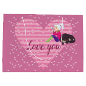Meisje Verliefd zijn Groot Cadeauzakje (Achterkant)
