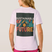 Meisje vindt het leuk om een grinnikmeester T-shir T-shirt (Achterkant)