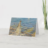 Meisje Vist, Sargent 1913 Kaart (Voorkant)